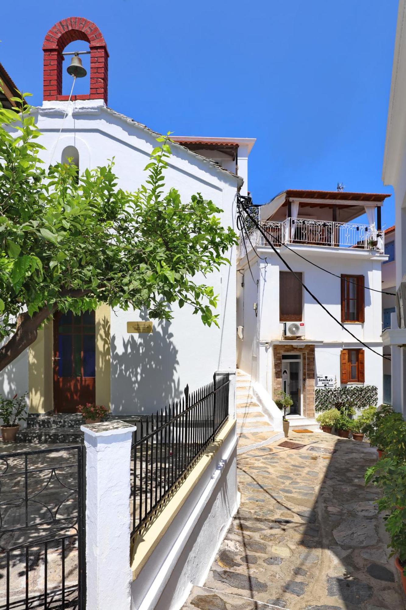 Seminas House Villa Skopelos stad Exteriör bild