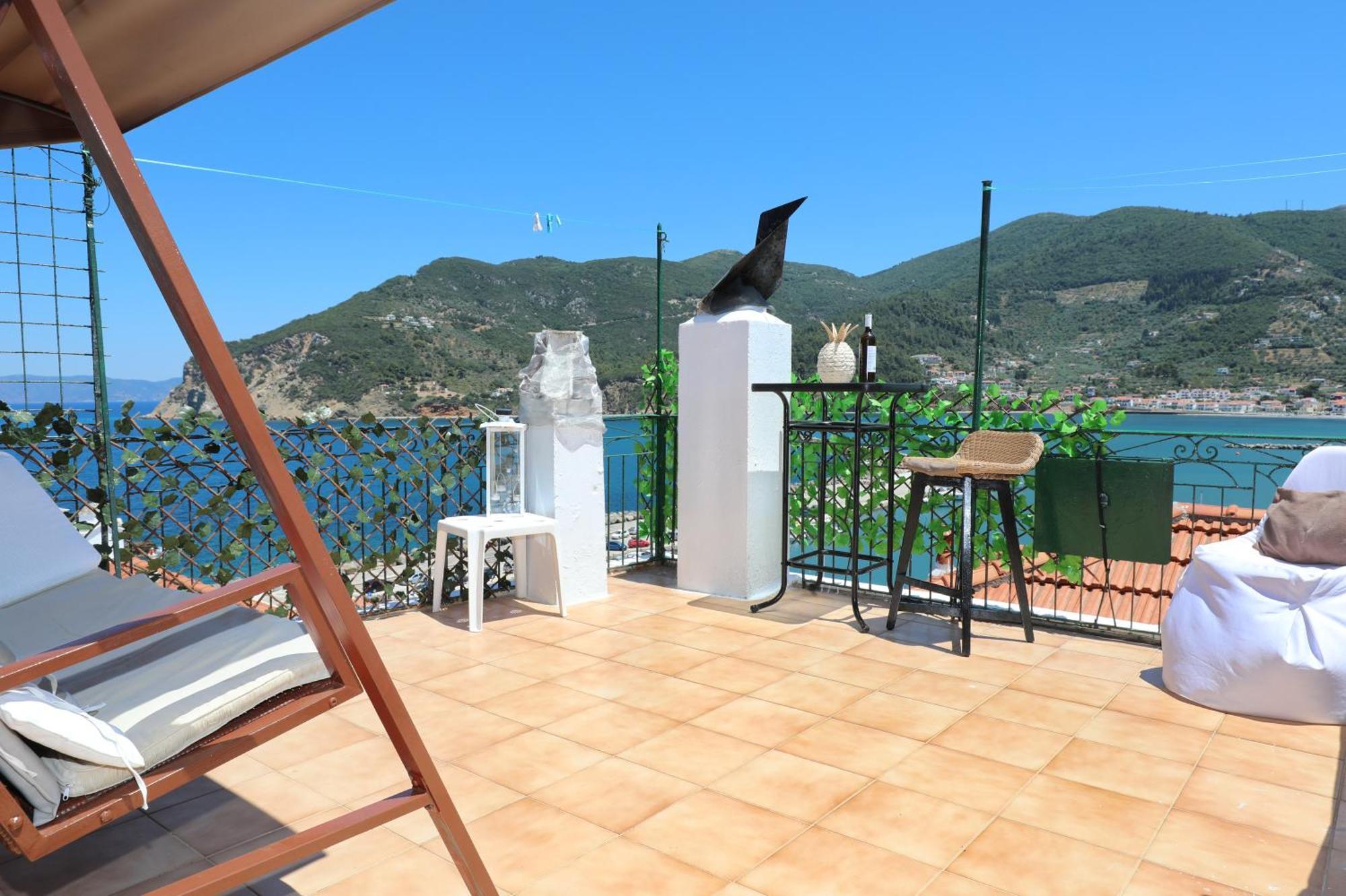 Seminas House Villa Skopelos stad Exteriör bild