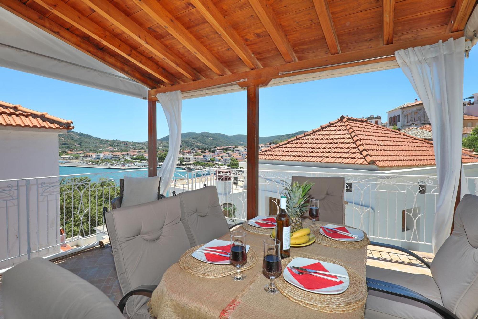Seminas House Villa Skopelos stad Exteriör bild