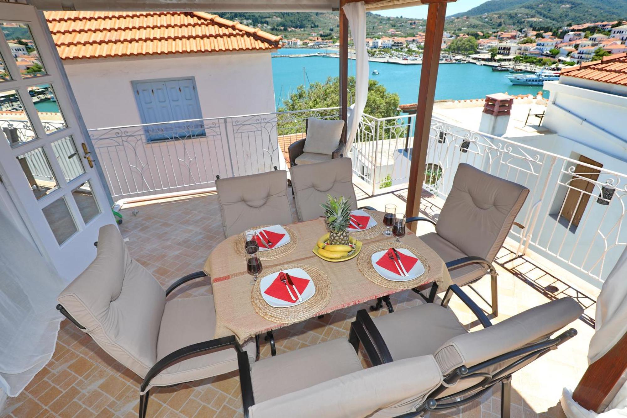 Seminas House Villa Skopelos stad Exteriör bild